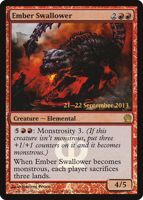 Ember Swallower (PRE-120★) - rare - Foil