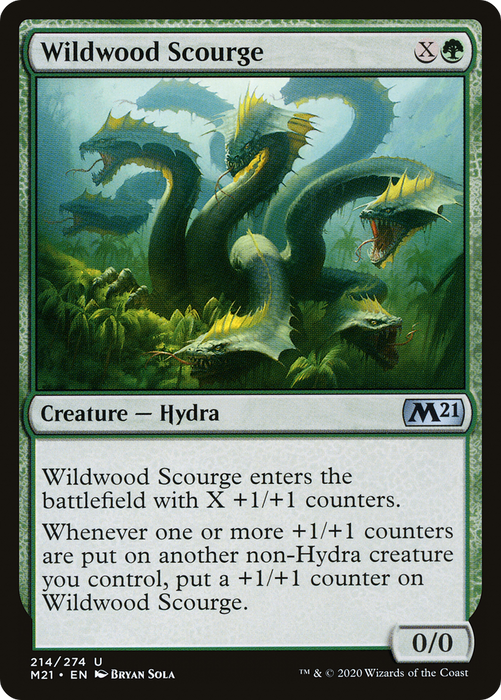 Wildwood Scourge (M21-214) - uncommon - Foil