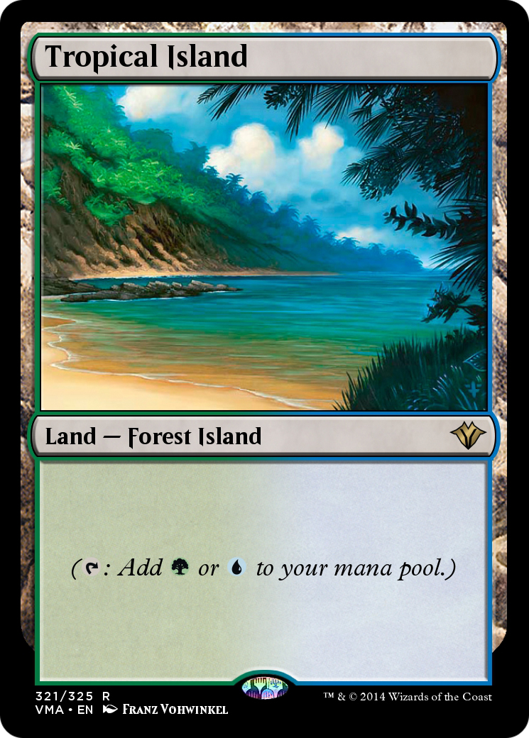 Tropical Island (VMA-321) - rare
