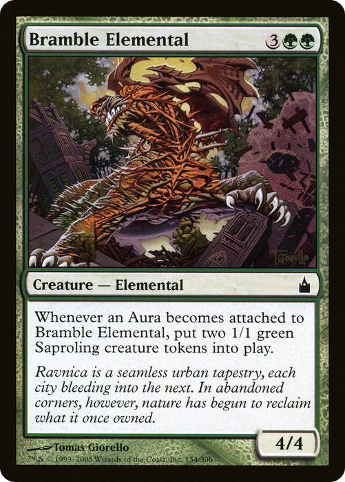 Bramble Elemental (RAV-154) - common