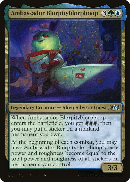 Ambassador Blorpityblorpboop (UNF-447) - uncommon - Foil