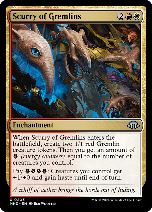 Scurry of Gremlins (MH3-203) - uncommon