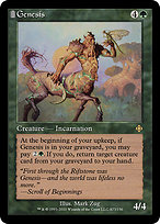 Genesis (TD0-A73) - rare: (tombstone)