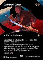 Cori-Steel Cutter (TDM-343) - rare: (Showcase) (Borderless)