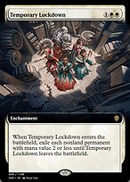 Temporary Lockdown (PRM-103398) - rare