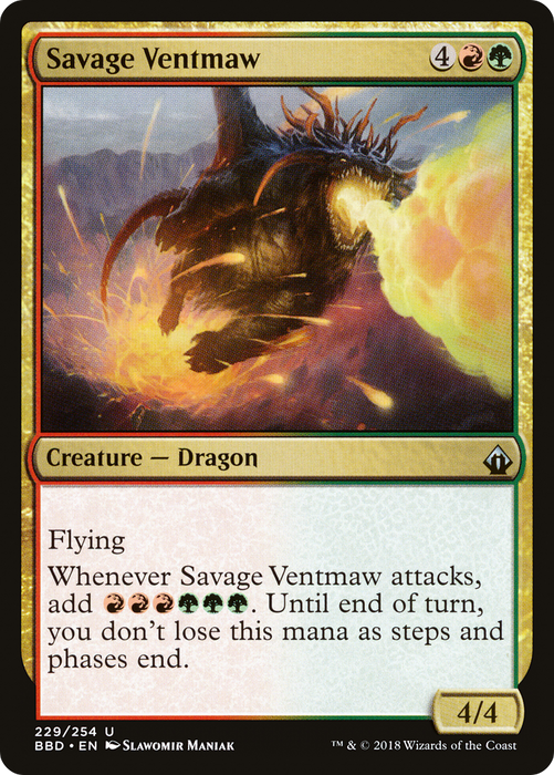 Savage Ventmaw (BBD-229) - uncommon