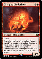 Charging Cinderhorn (PZ2-026) - rare