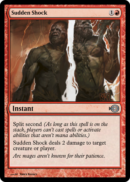 Sudden Shock (PRM-36316) - uncommon - Foil
