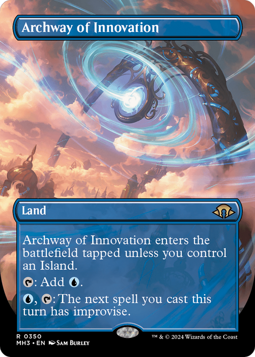 Archway of Innovation (MH3-350) - rare (Borderless) - Foil