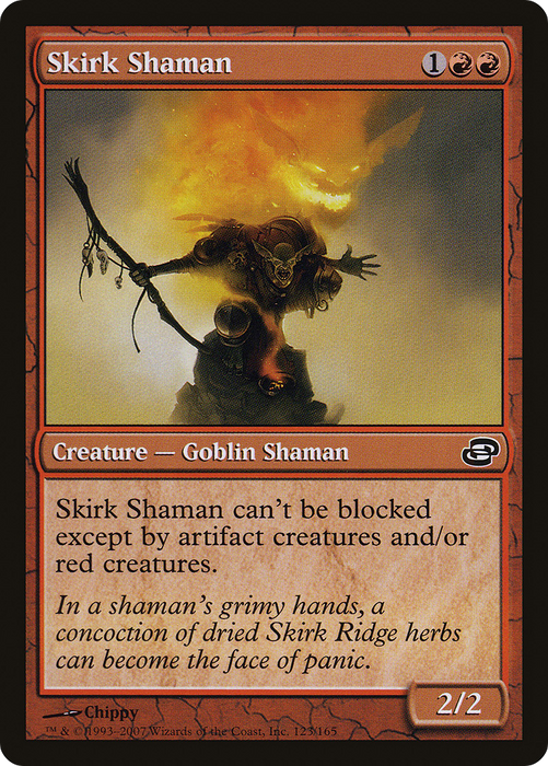 Skirk Shaman (PLC-123) - common: (colorshifted) - Foil
