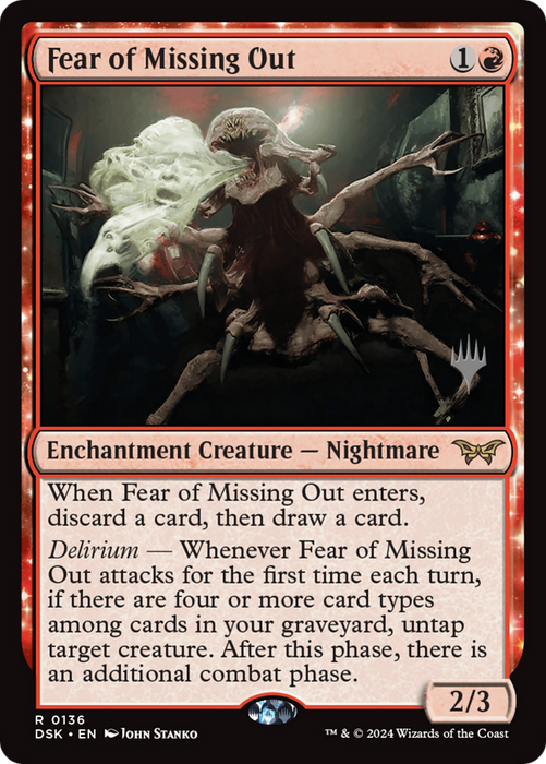 Fear of Missing Out (PPDSK-136P) - rare: (enchantment)