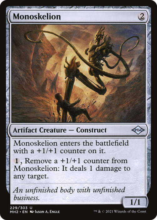 Monoskelion (MH2-229) - uncommon - Foil