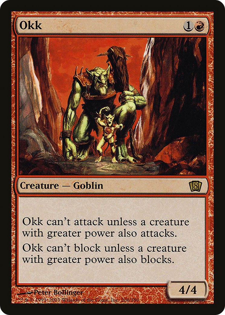 Okk (8ED-206★) - rare - Foil