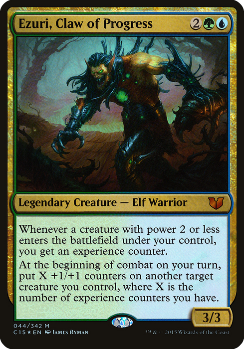 Ezuri, Claw of Progress (OVER-044) - mythic - Foil