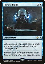 Rhystic Study (JDG-007) - rare - Foil