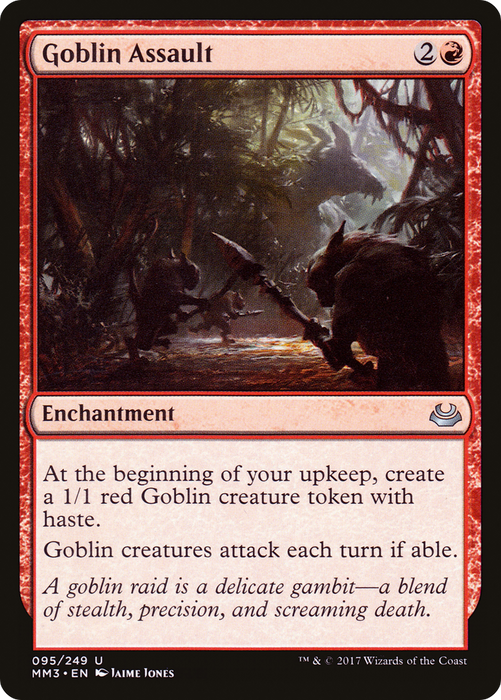 Goblin Assault (MM3-095) - uncommon