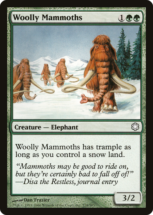 Woolly Mammoths (CTD-278) - common
