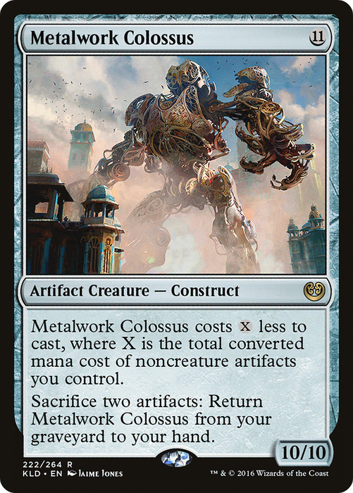 Metalwork Colossus (KLD-222) - rare - Foil