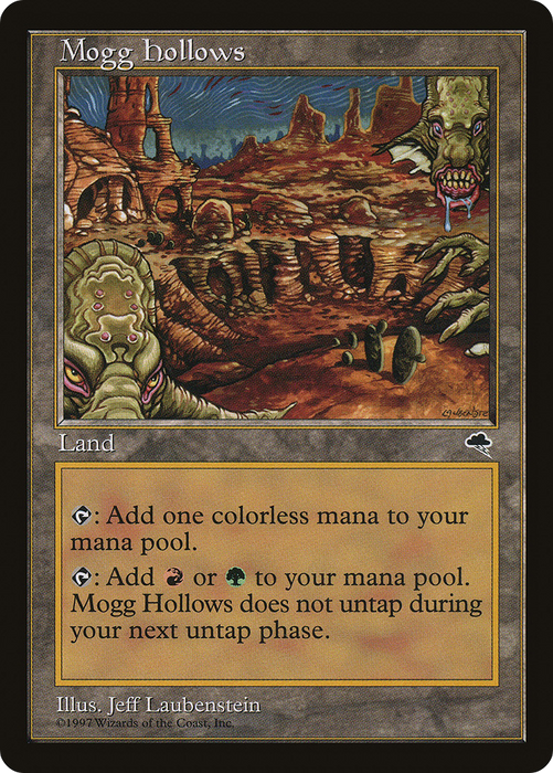 Mogg Hollows (TMP-320) - uncommon