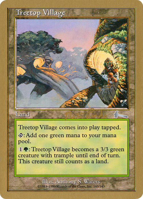Treetop Village (WCD-ML143) - uncommon