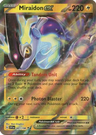 Miraidon ex (081/198) - SSVBS - Double Rare - Holofoil