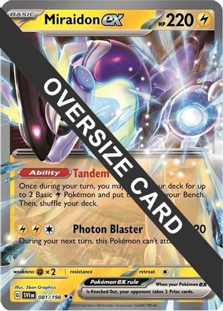 Miraidon ex (081) - JC  - Ultra Rare - Holofoil