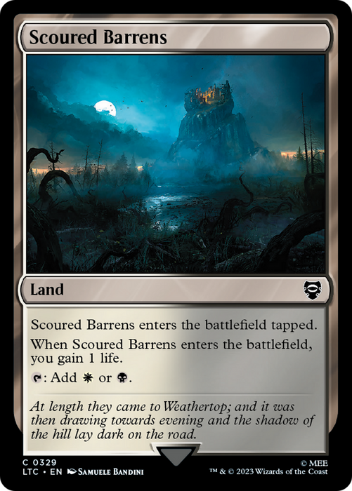 Scoured Barrens (LTC-329) - common