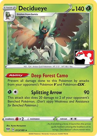Decidueye (013) - PPSC  - Rare