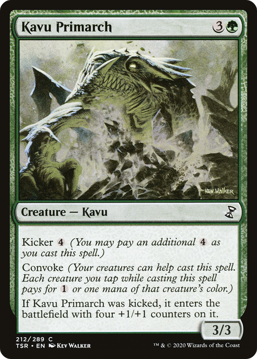 Kavu Primarch (TSR-212) - common - Foil
