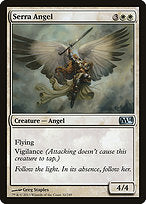 Serra Angel (M14-032) - uncommon