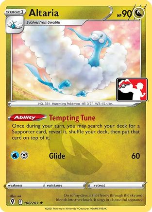 Altaria (106/203) - PPSC  - Rare