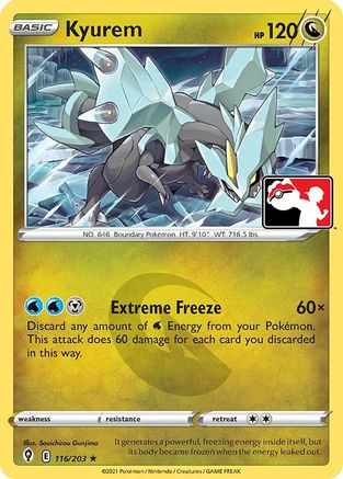 Kyurem (116) - PPSC  - Rare