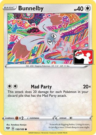 Bunnelby (150) - PPSC  - Common - Holofoil