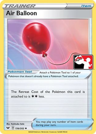 Air Balloon (156/202) - PPSC  - Uncommon - Holofoil