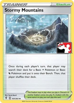 Stormy Mountains (161/203) - PPSC  - Uncommon - Holofoil