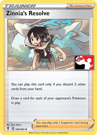 Zinnia's Resolve () - PPSC  - Uncommon - Holofoil