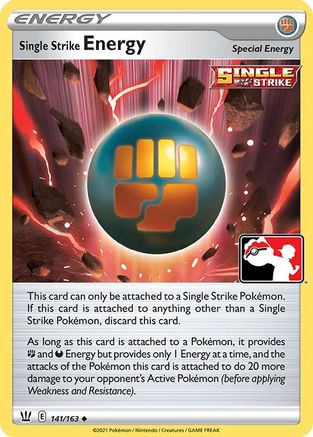 Single Strike Energy (141) - PPSC  - Uncommon - Holofoil