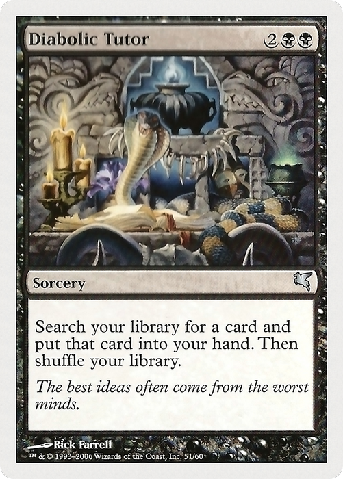 Diabolic Tutor (PHUK-051) - uncommon
