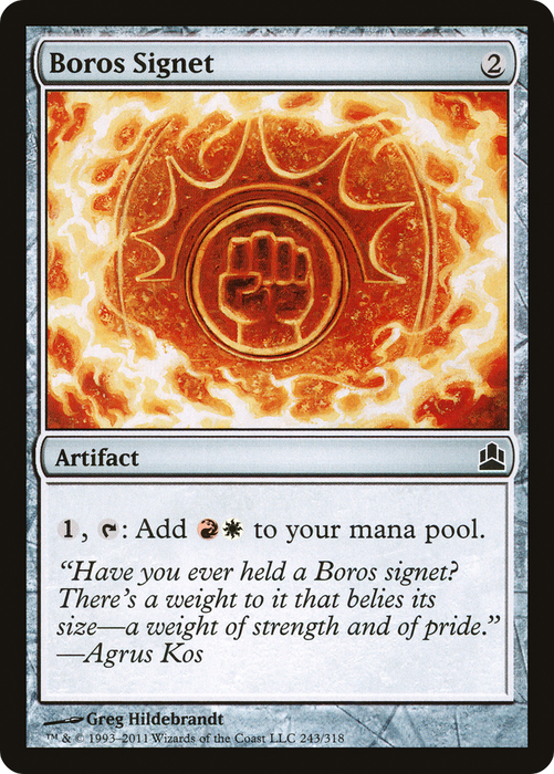 Boros Signet (CMD-243) - common