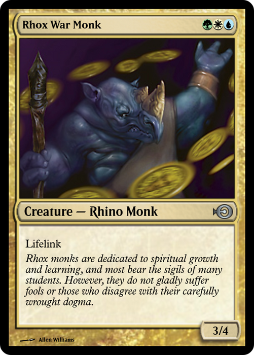 Rhox War Monk (PRM-40088) - uncommon - Foil