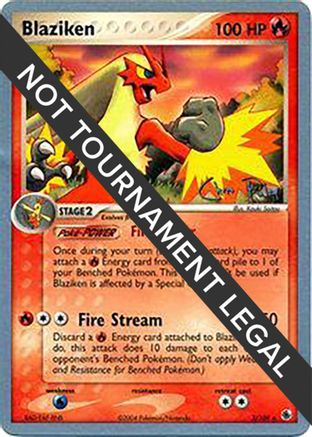 Blaziken - 2004 (Chris Fulop) (003) - WCD  - Holo Rare