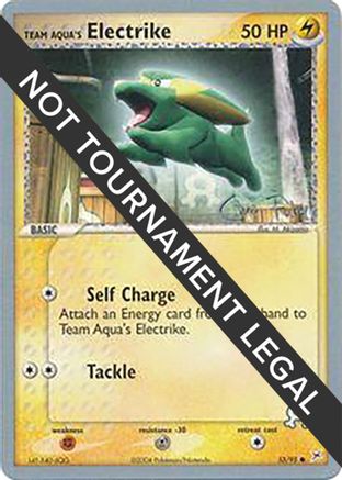 Team Aqua's Electrike - 2004 (Chris Fulop) (053) - WCD  - Uncommon