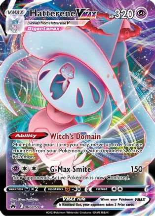 Hatterene VMAX (066/159) - CZ  - Ultra Rare - Holofoil