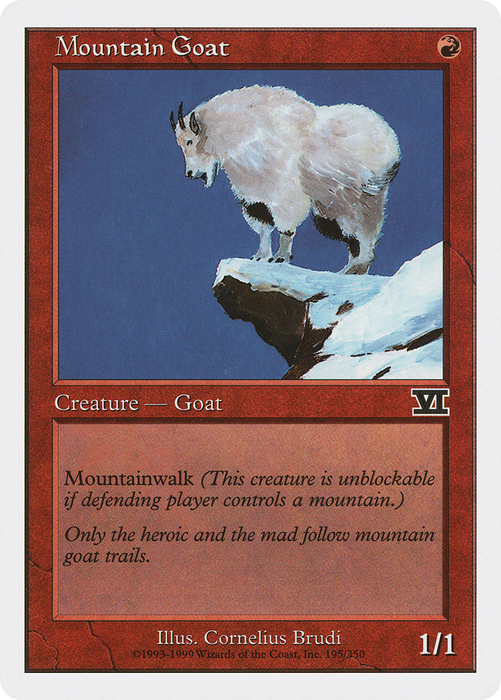 Mountain Goat (6ED-195) - common