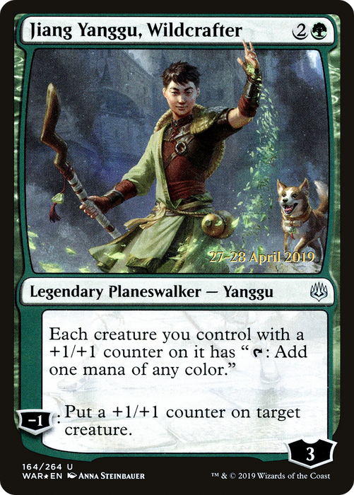 Jiang Yanggu, Wildcrafter (PRE-164S) - uncommon - Foil
