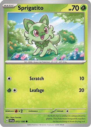 Sprigatito (013/198) - MCP  - Promo - Holofoil