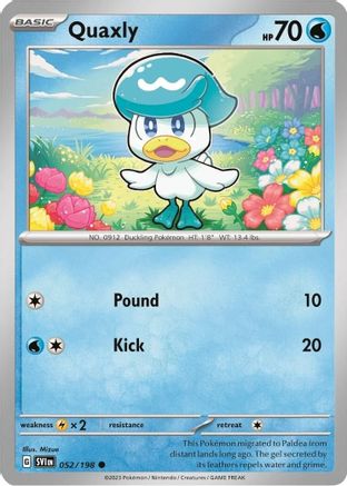 Quaxly (052/198) - MCP  - Promo - Holofoil