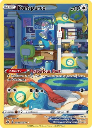 Dunsparce (GG23/GG70) - CZGG  - Ultra Rare - Holofoil