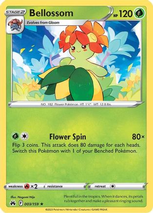 Bellossom (003/159) - CZ  - Rare