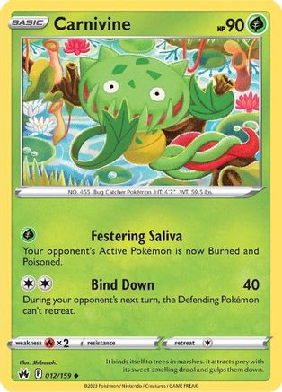 Carnivine (012/159) - CZ  - Uncommon